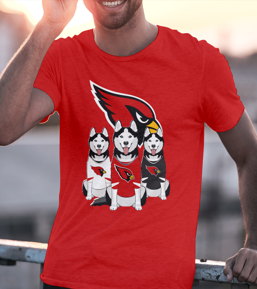 Arizona Cardinals Husky Trio T-Shirt