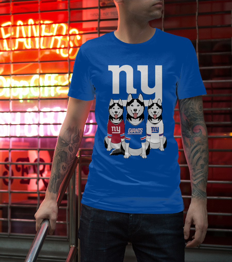 New York Giants Huskie T-Shirt