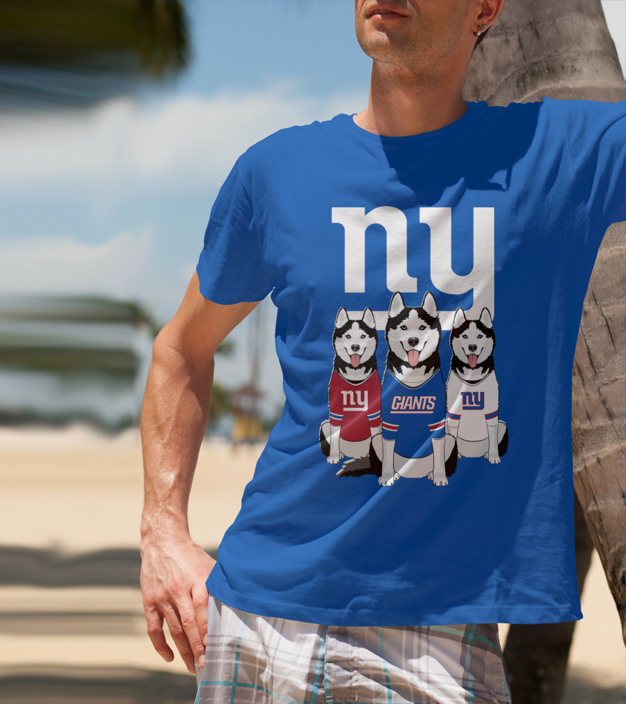 New York Giants Huskie T-Shirt