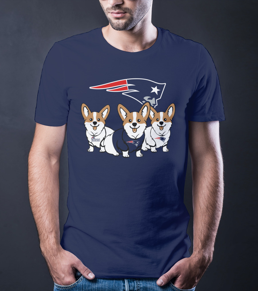 Patriots Corgi T-Shirt