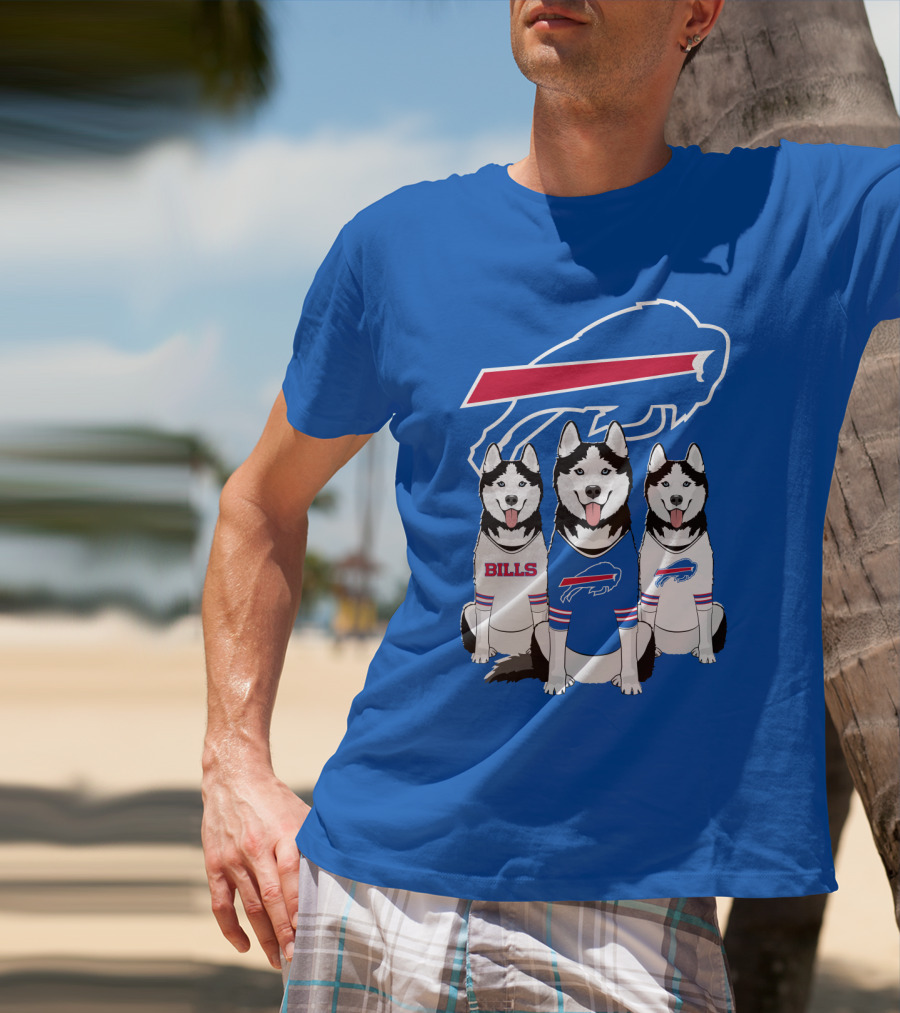 Bills Buffalo Husky Trio T-Shirt