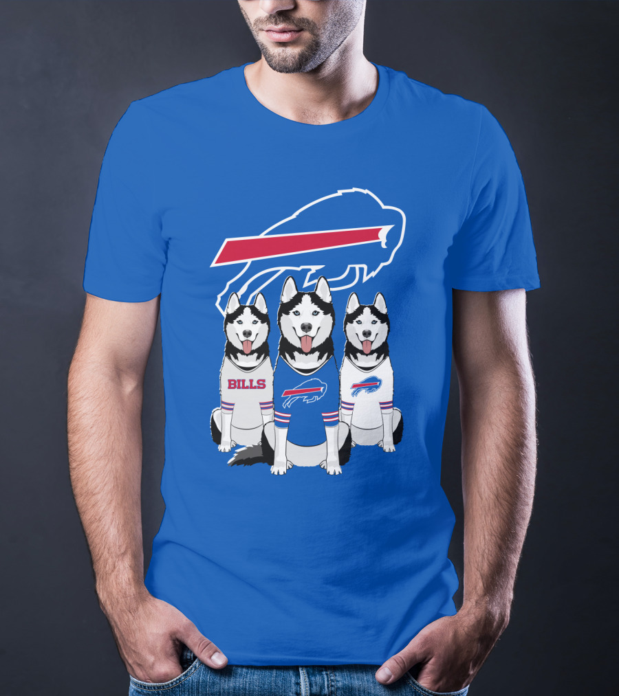 Bills Buffalo Husky Trio T-Shirt