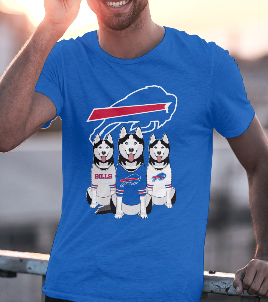 Bills Buffalo Husky Trio T-Shirt