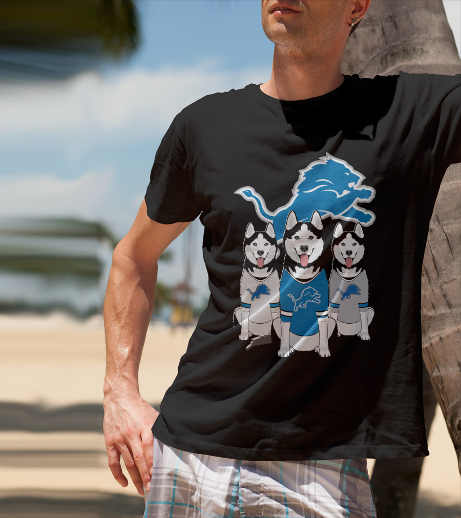 Detroit Lions Husky T-Shirt