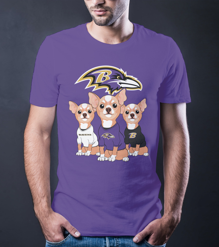 Ravens Chihuahua T-Shirt