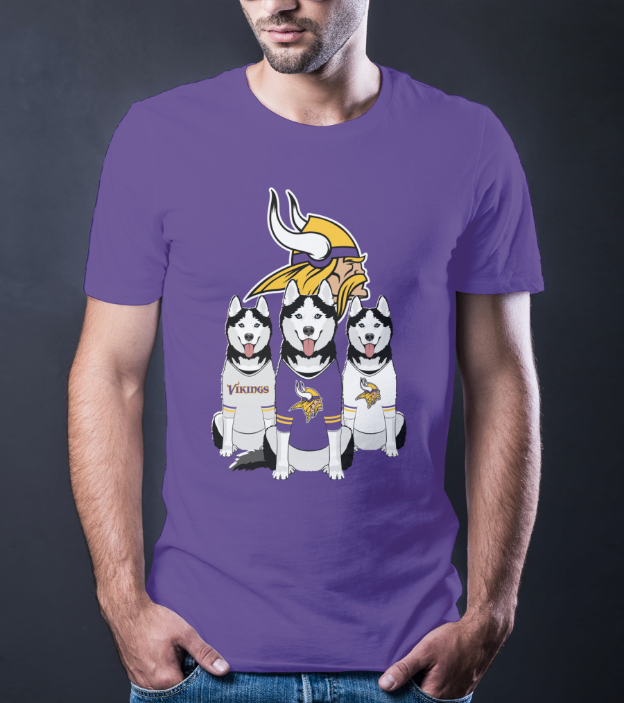 Minnesota Vikings Husky Trio T-Shirt
