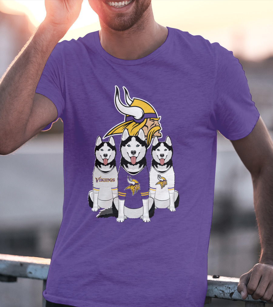 Minnesota Vikings Husky Trio T-Shirt