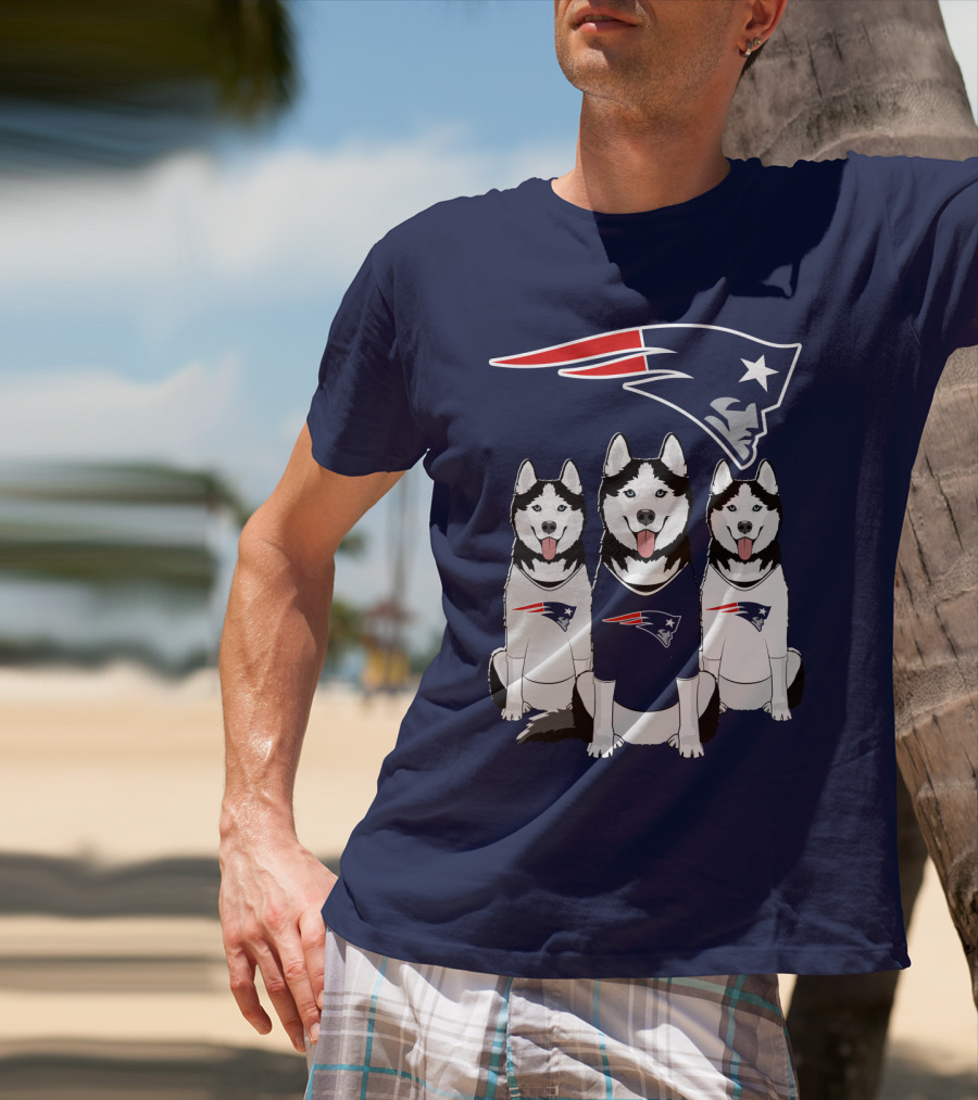 Patriots Husky Trio T-Shirt
