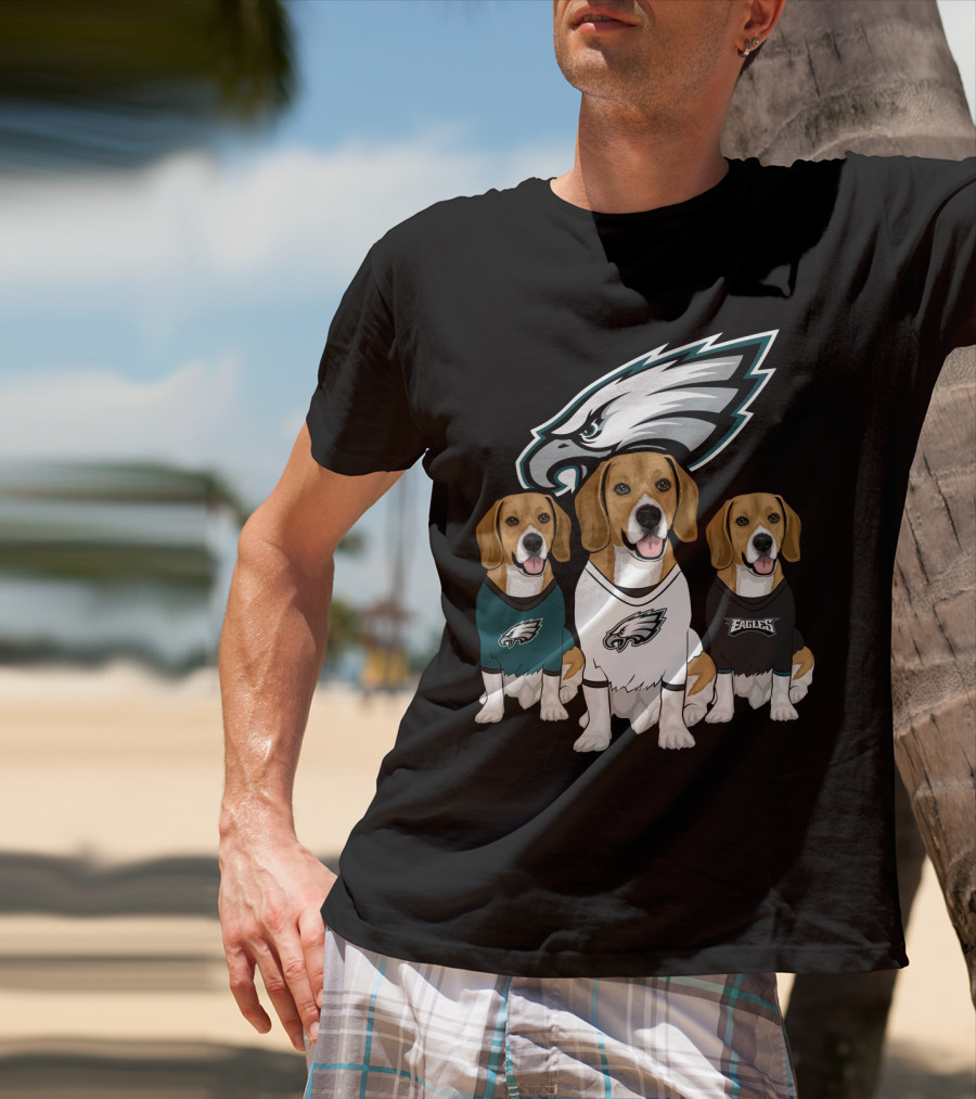 Philadelphia Eagles Beagles T-Shirt