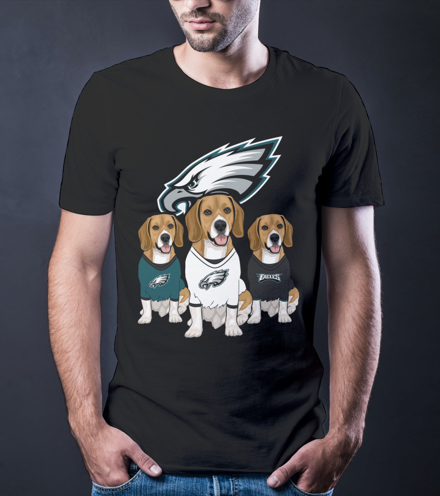 Philadelphia Eagles Beagles T-Shirt