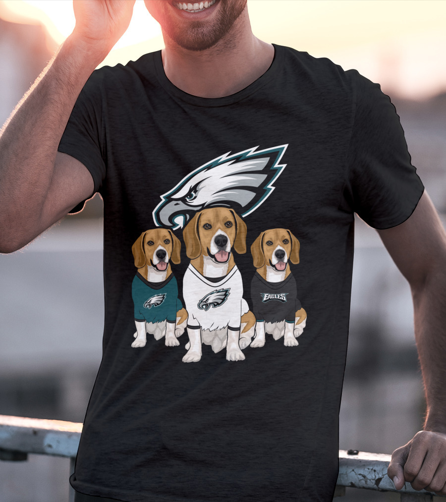 Philadelphia Eagles Beagles T-Shirt