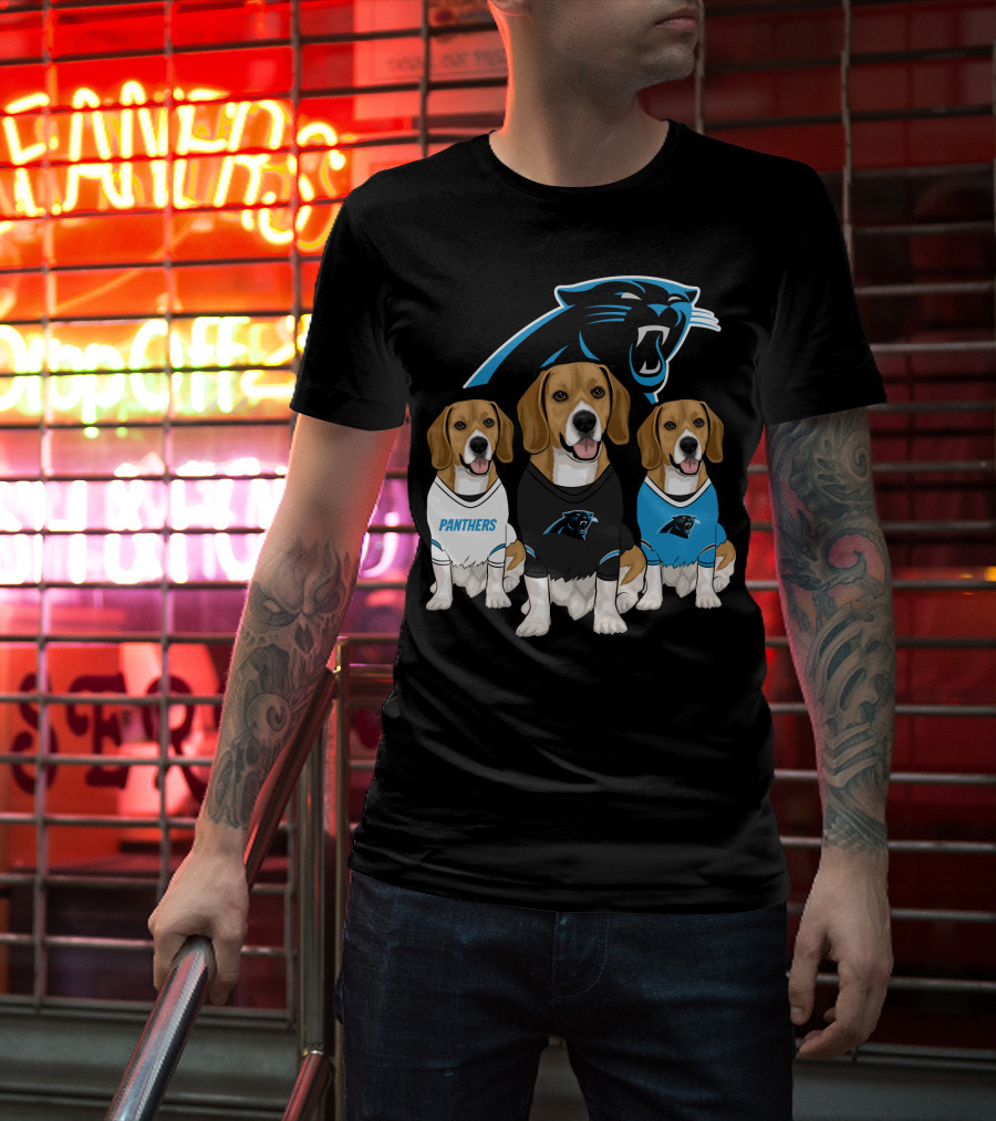 Panthers Beagle T-Shirt