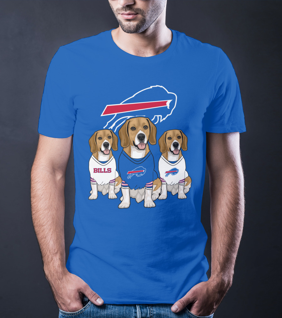 Buffalo Bills Beagle Trio T-Shirt