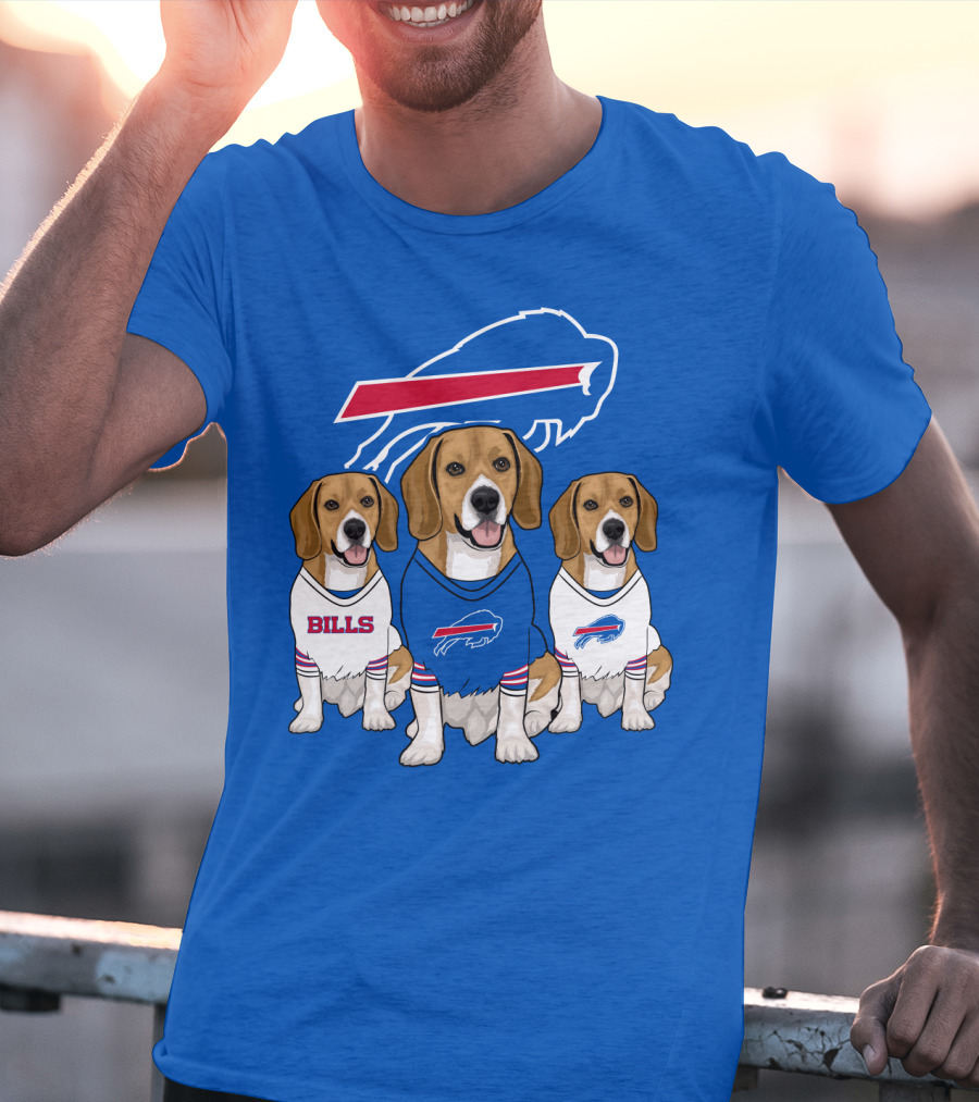 Buffalo Bills Beagle Trio T-Shirt