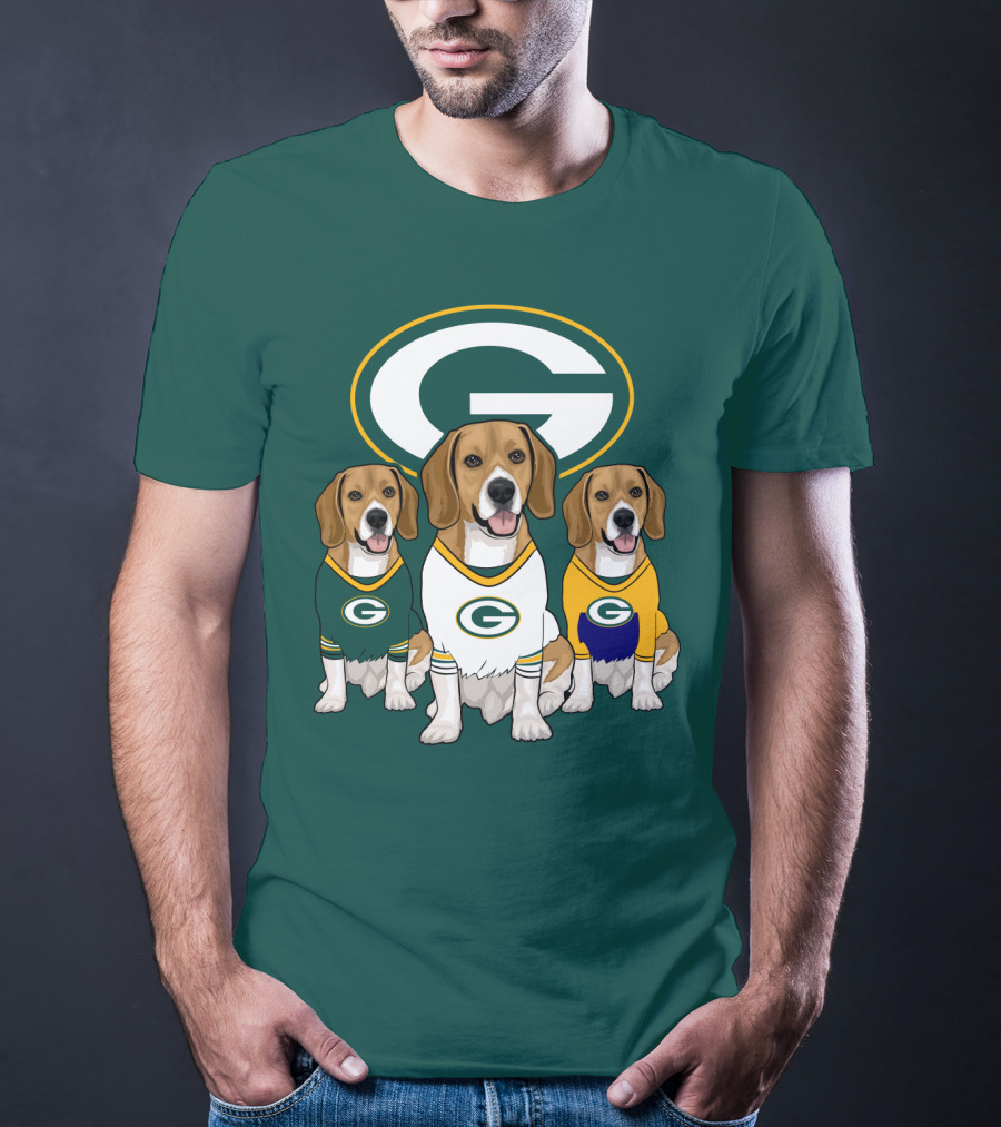 Packers Beagle Dog T-Shirt