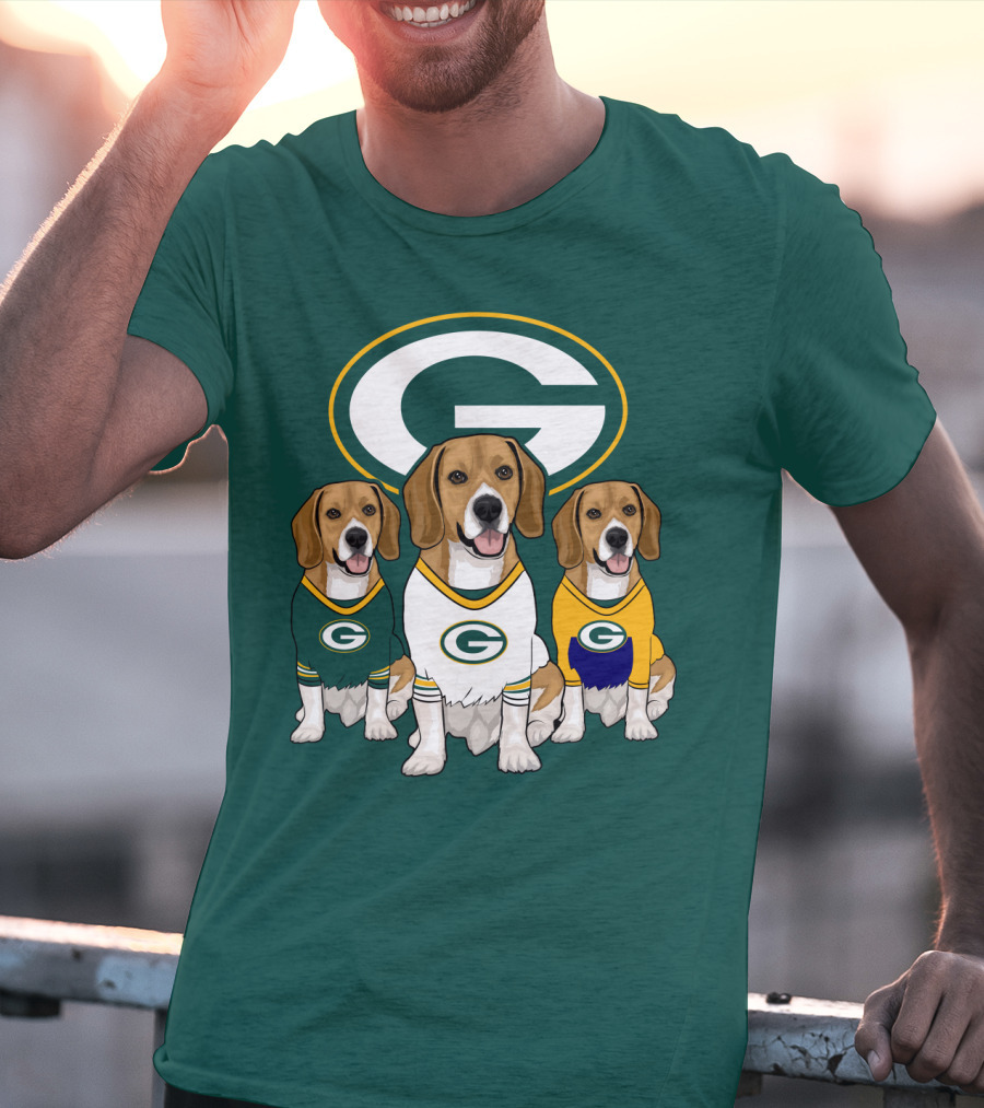 Packers Beagle Dog T-Shirt