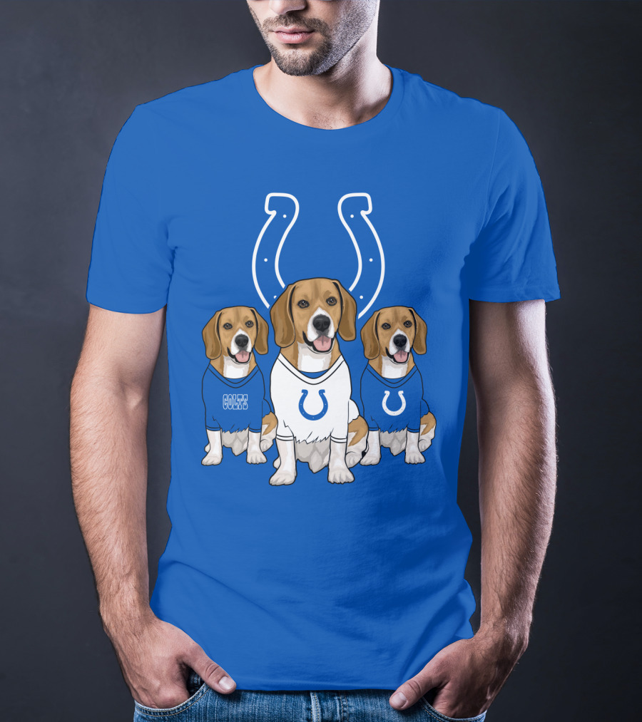 Indianapolis Colts Beagle Trio T-Shirt
