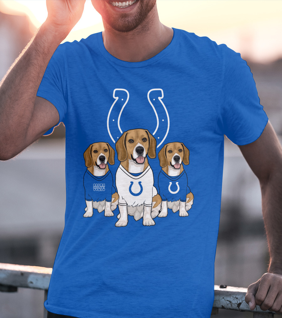 Indianapolis Colts Beagle Trio T-Shirt