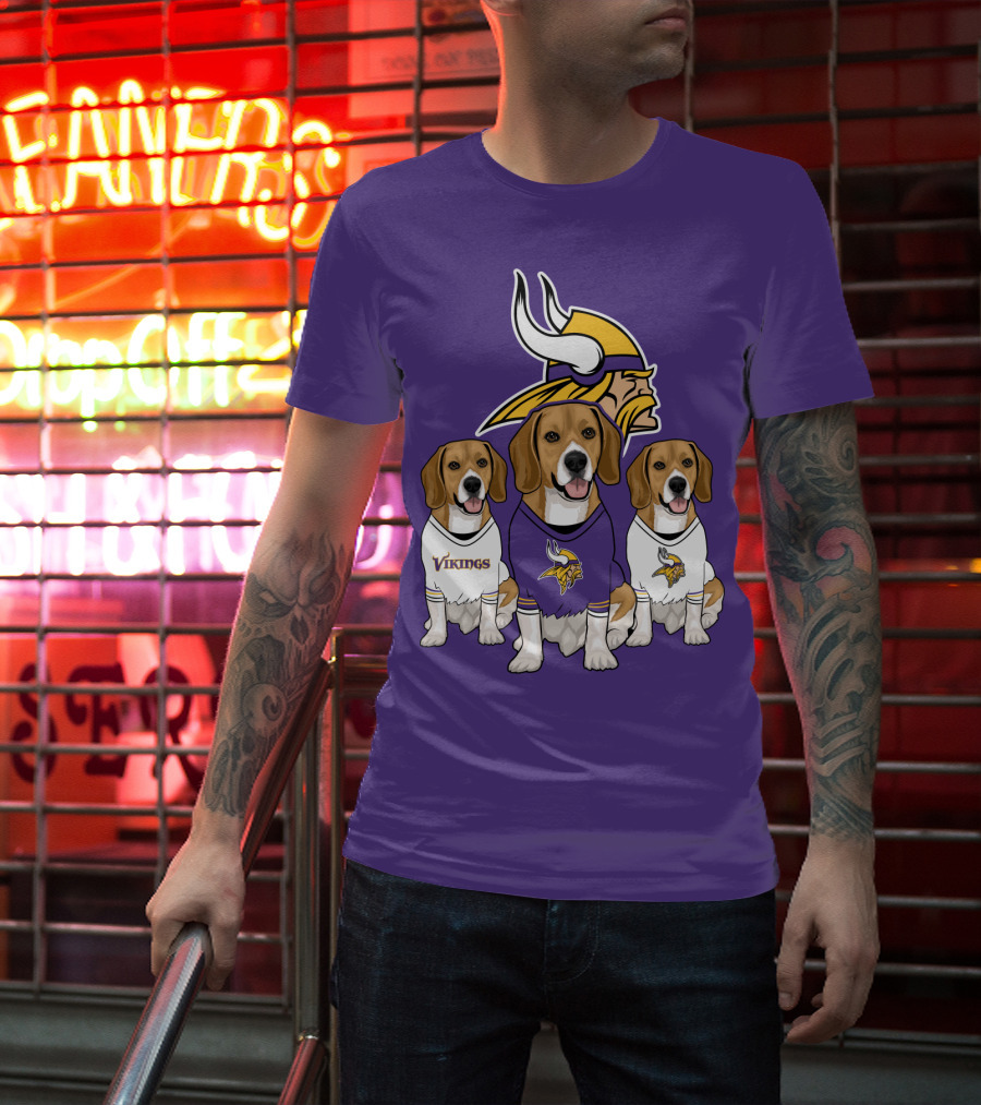 Vikings Beagle Trio T-Shirt