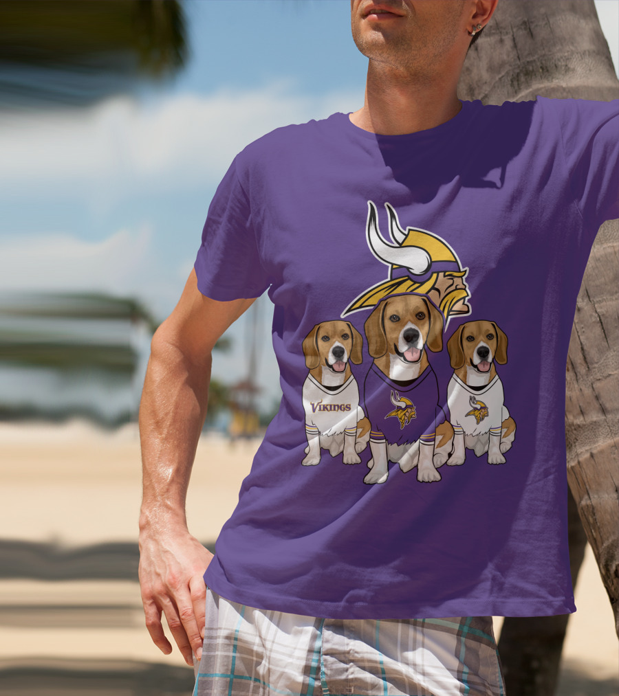 Vikings Beagle Trio T-Shirt