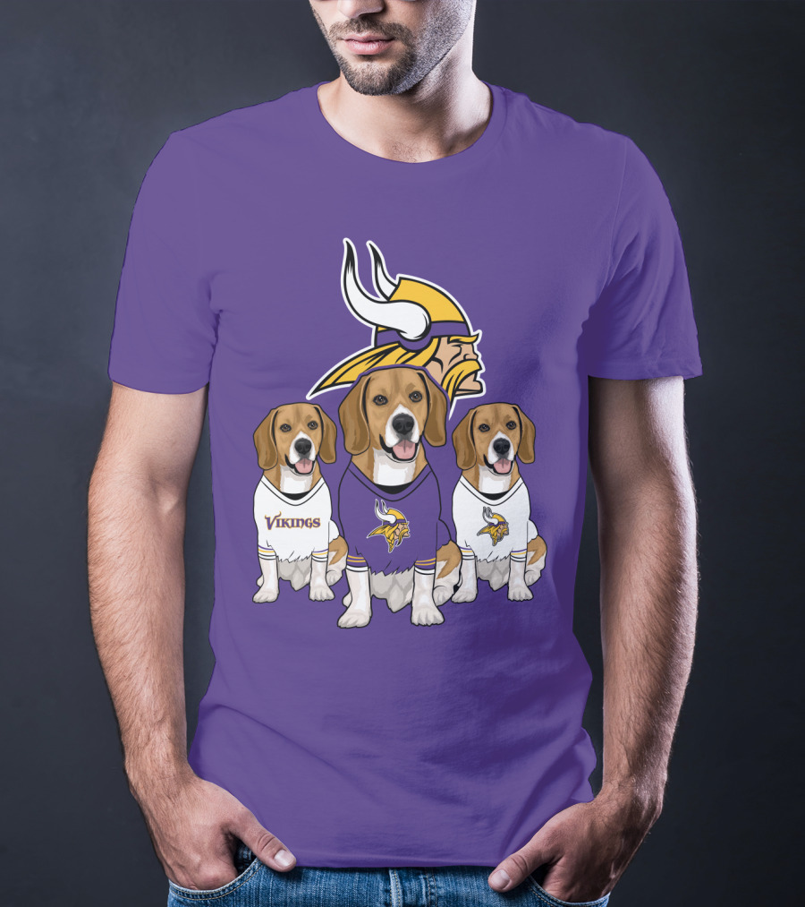 Vikings Beagle Trio T-Shirt