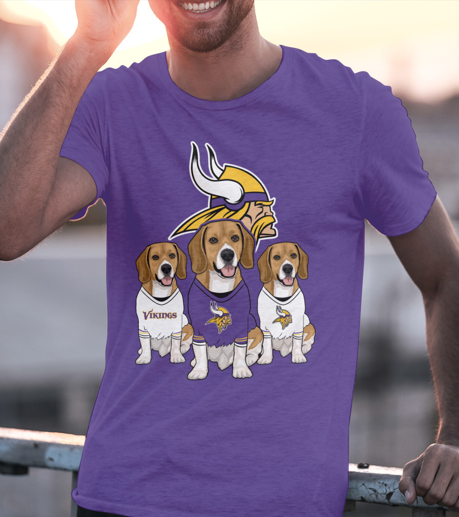 Vikings Beagle Trio T-Shirt