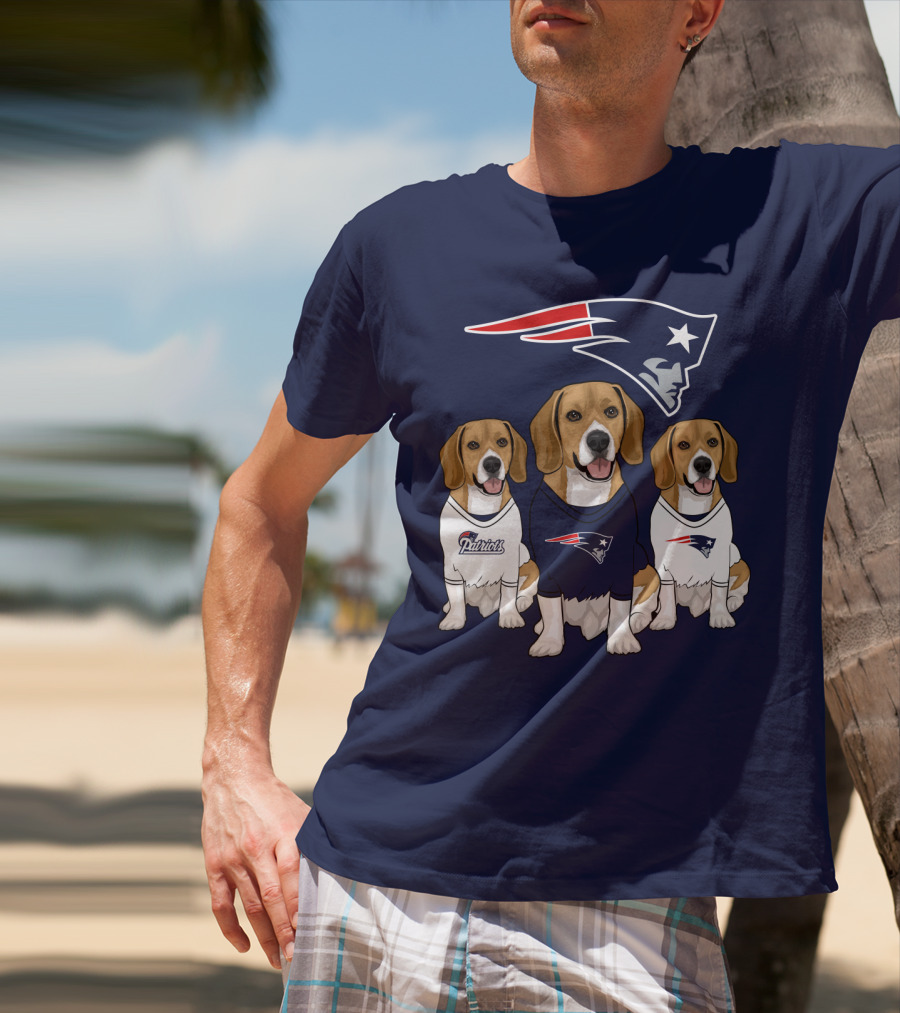 Patriots Beagle Trio T-Shirt