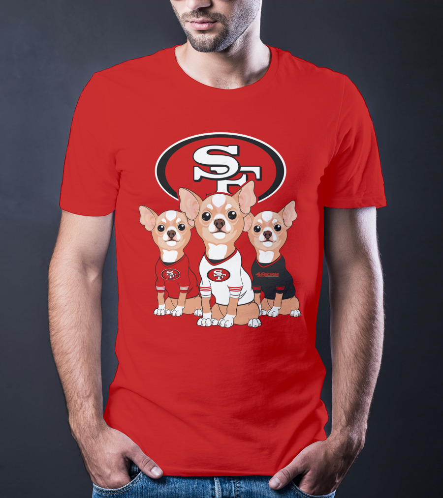 San Francisco 49ers Chihuahua T-Shirt
