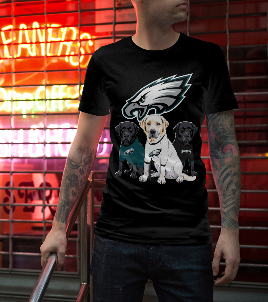 Eagles Labrador Trio T-Shirt