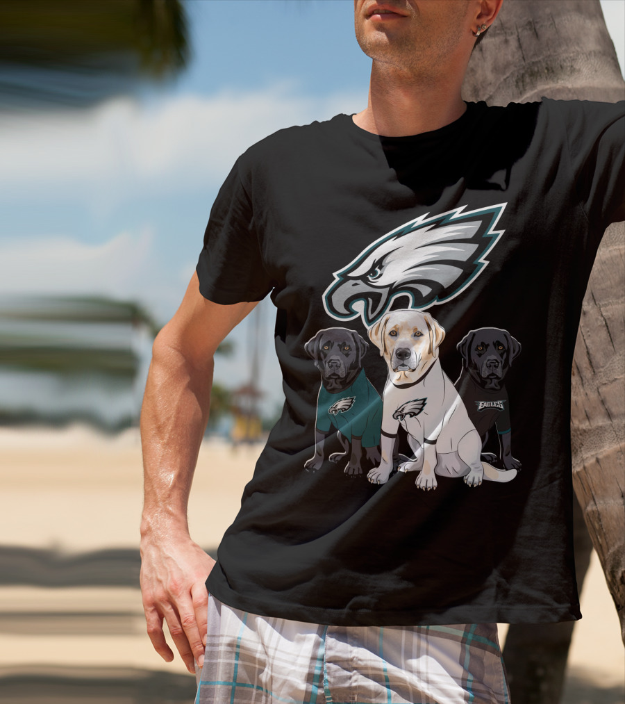 Eagles Labrador Trio T-Shirt