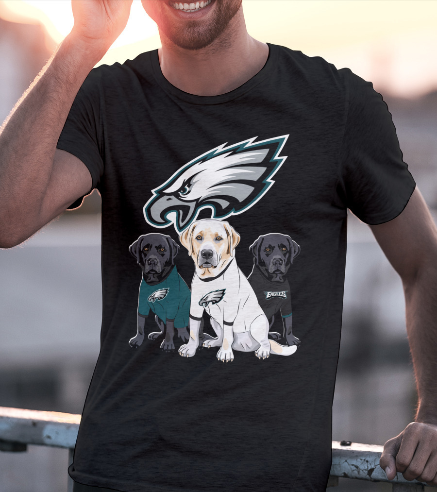 Eagles Labrador Trio T-Shirt