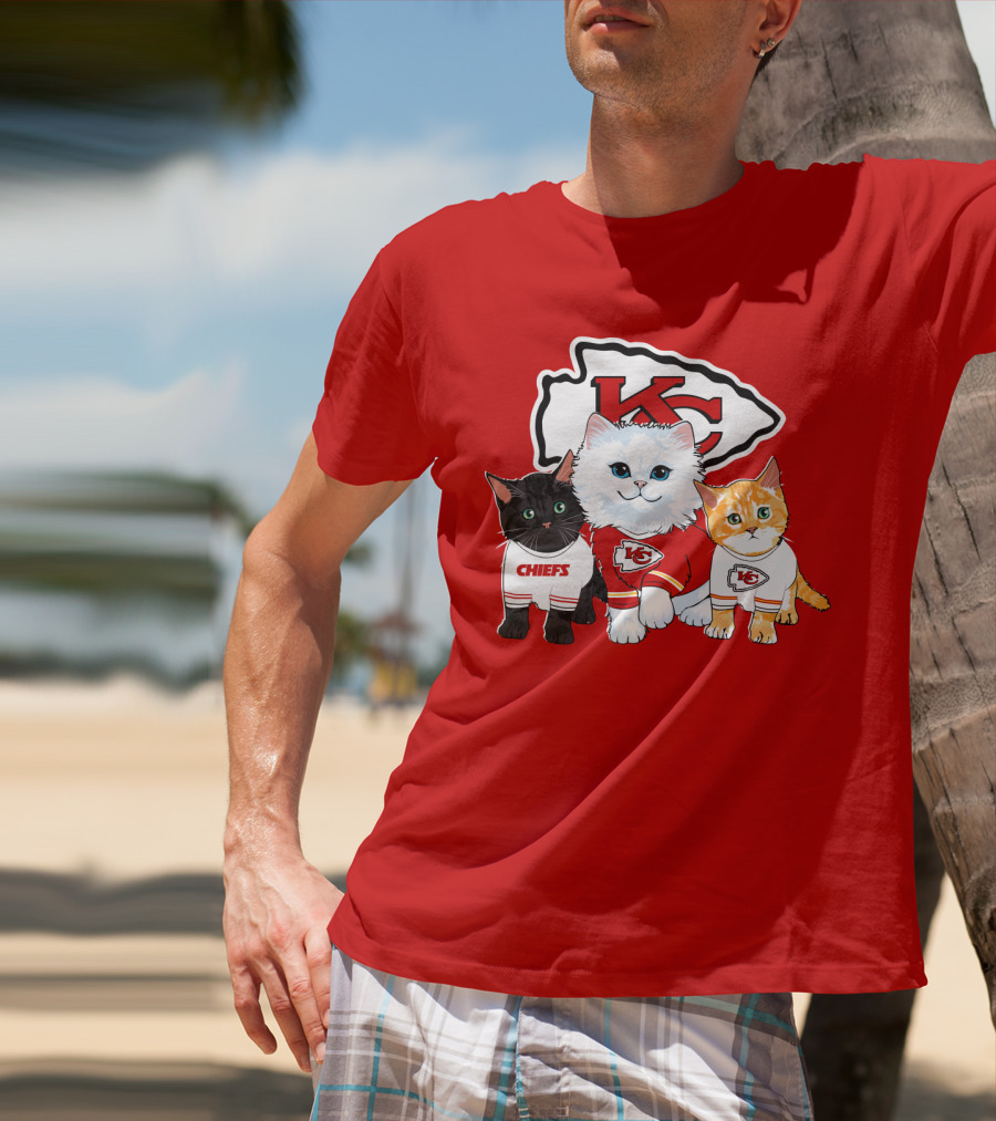 Kc Chiefs Cats T-Shirt