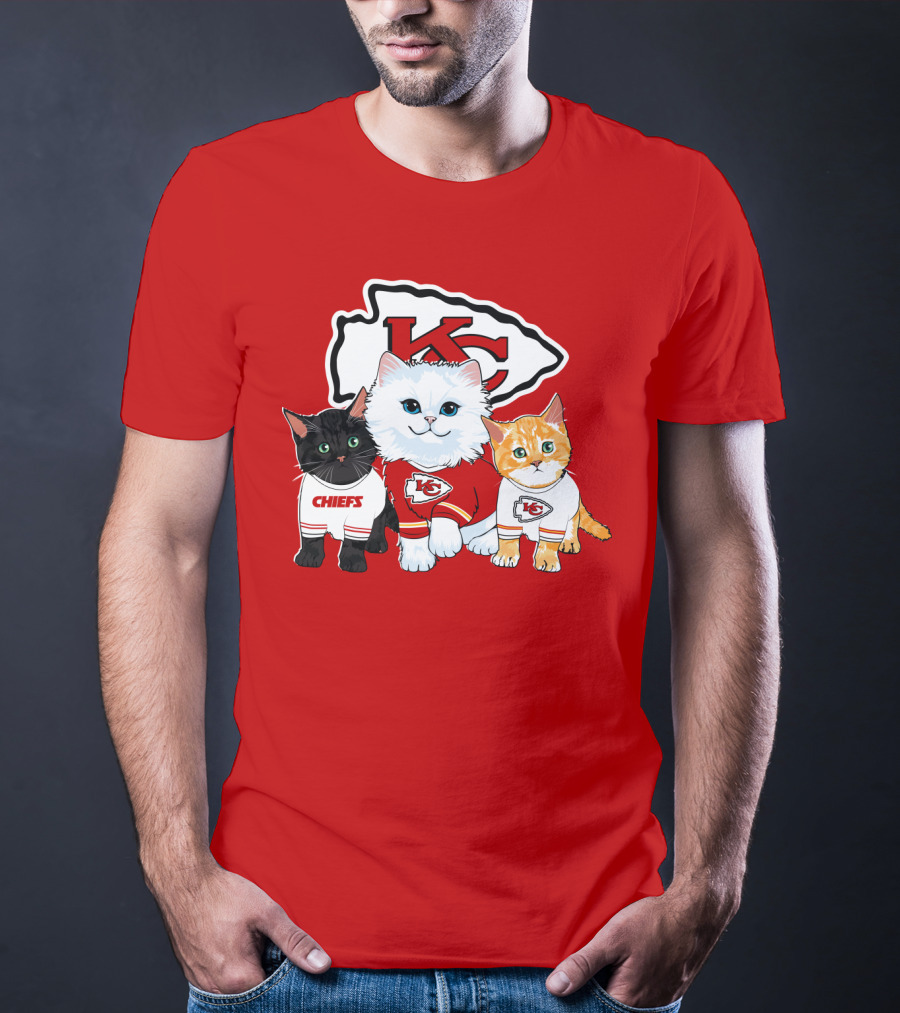 Kc Chiefs Cats T-Shirt