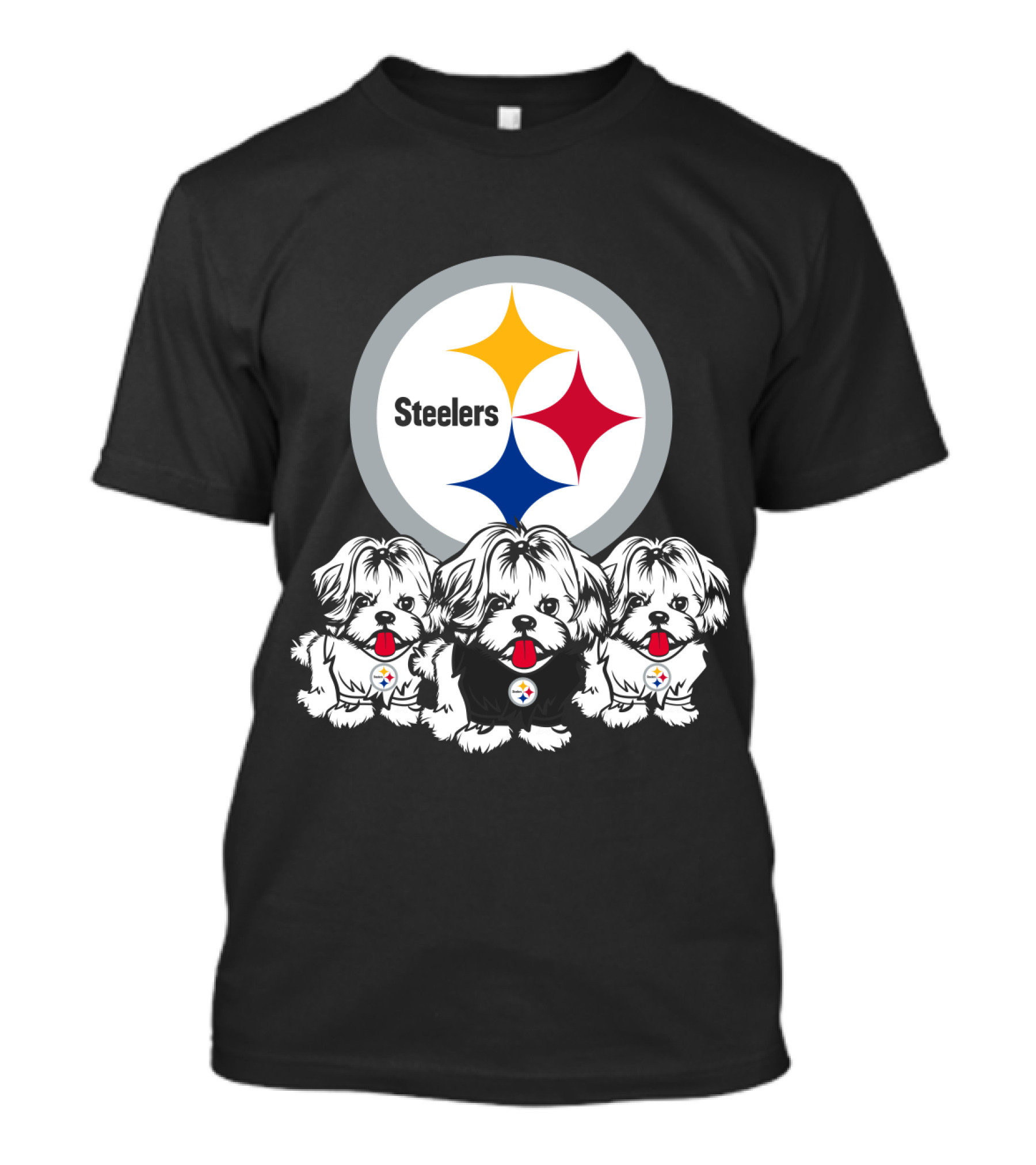 Steelers Shih Tzu T-Shirt