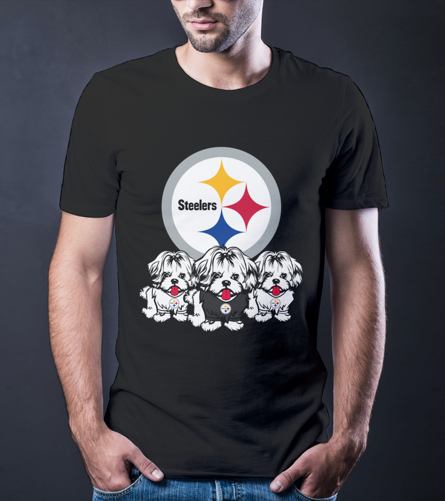 Steelers Shih Tzu T-Shirt