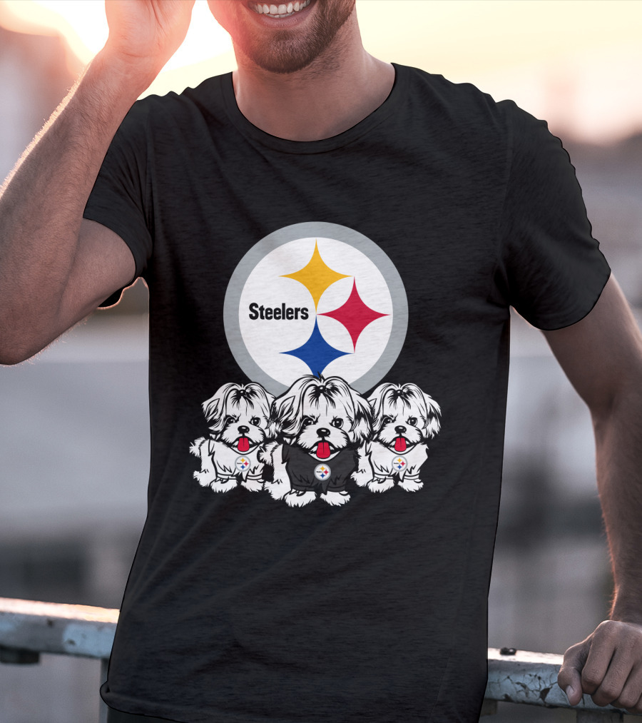 Steelers Shih Tzu T-Shirt