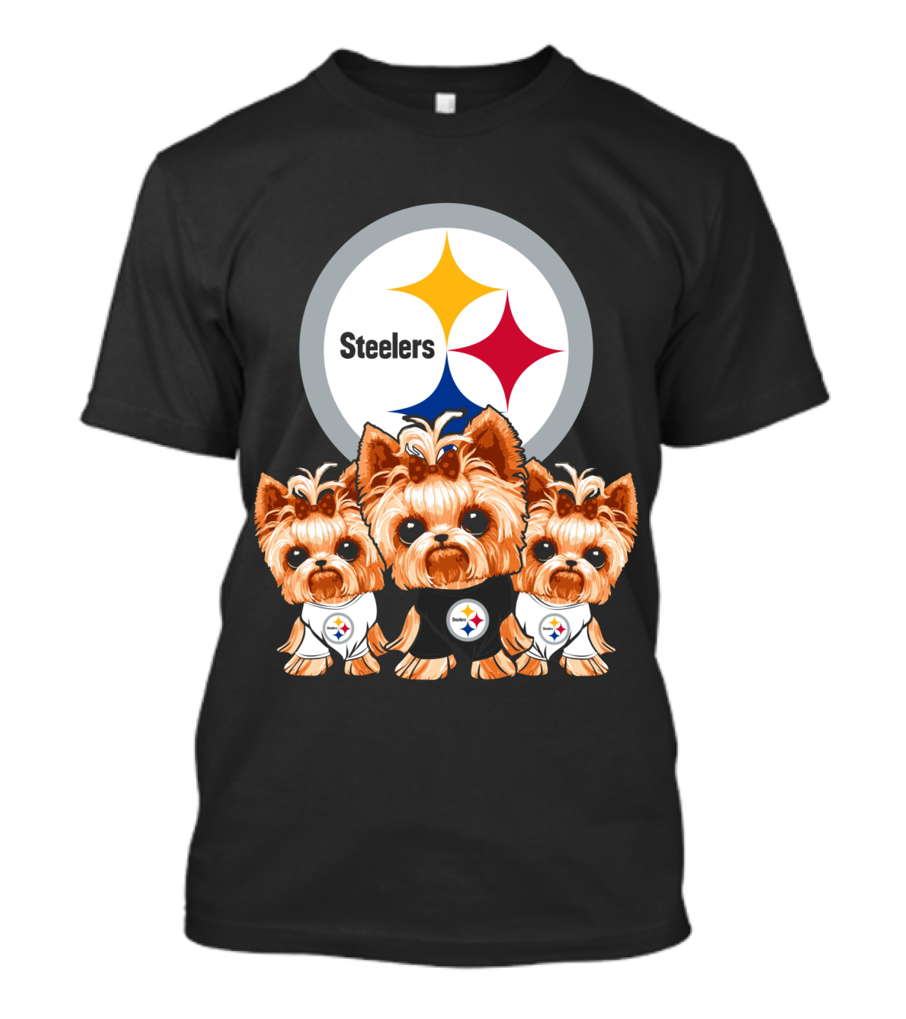 Steelers Yorkshire Terriers T-Shirt