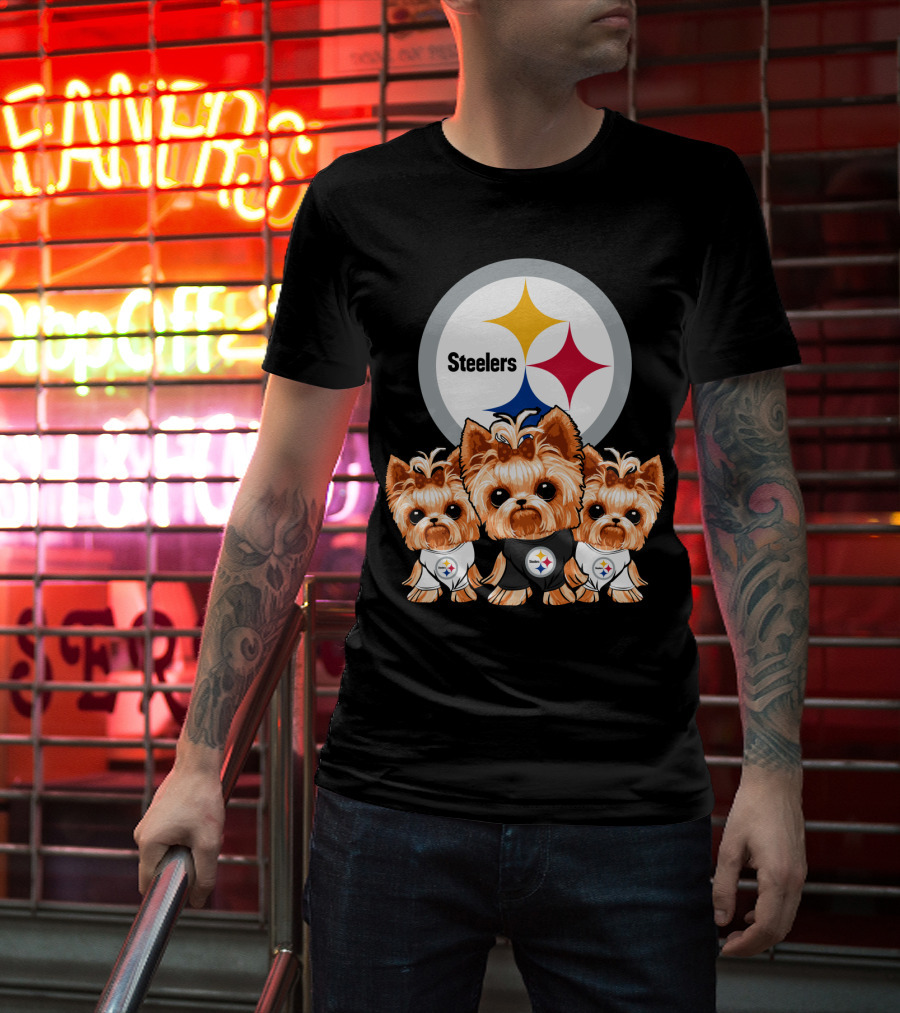Steelers Yorkshire Terriers T-Shirt