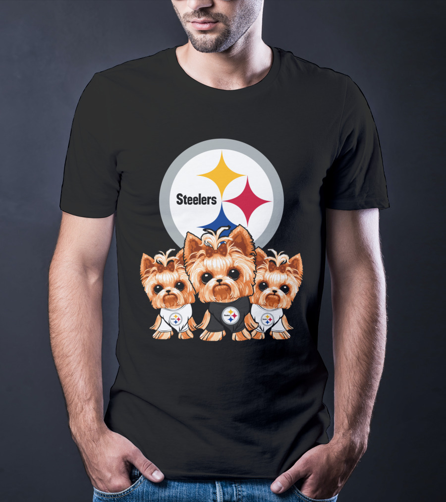 Steelers Yorkshire Terriers T-Shirt