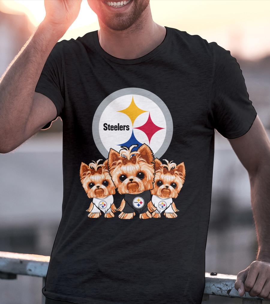 Steelers Yorkshire Terriers T-Shirt