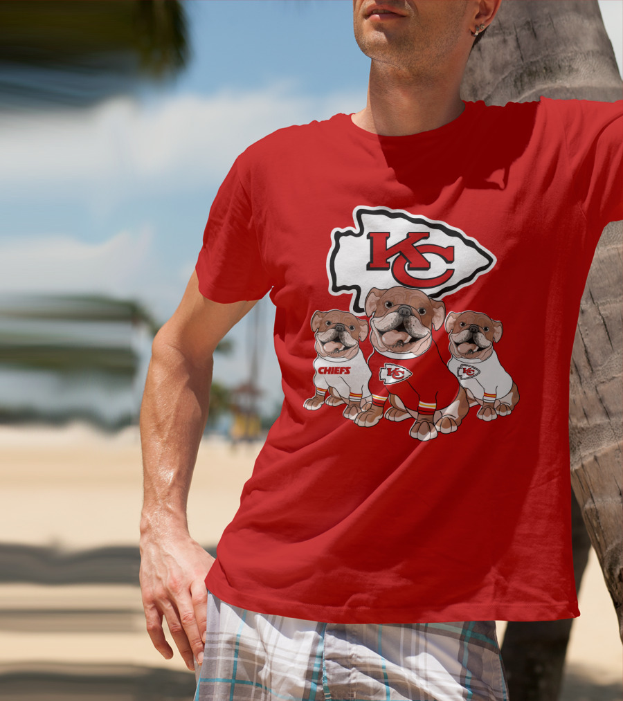 Kansas City Chiefs Bulldog T-Shirt
