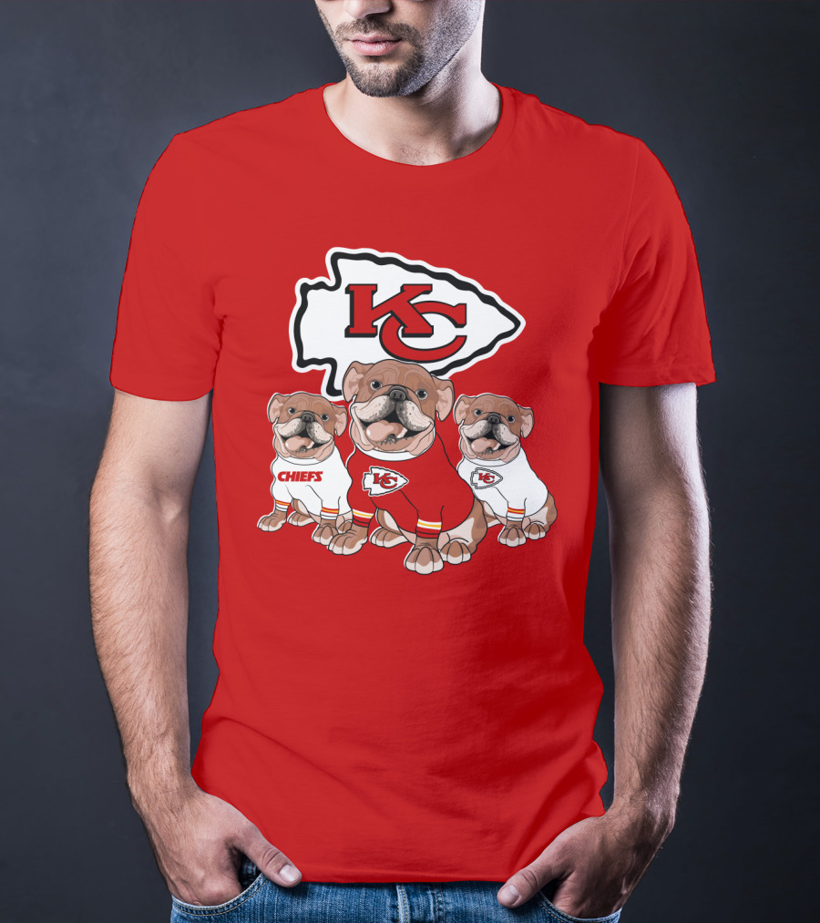Kansas City Chiefs Bulldog T-Shirt
