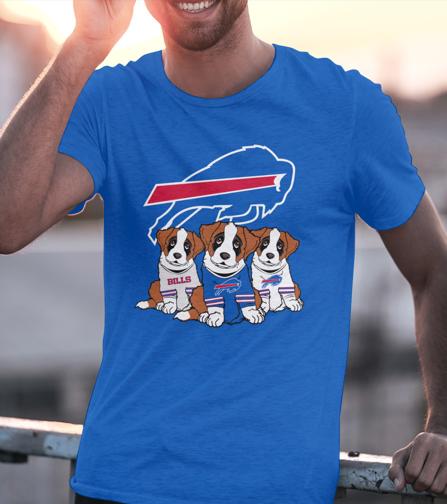 Buffalo Bills Puppies T-Shirt