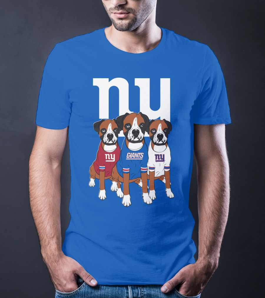 New York Giants Three Boxer T-Shirt