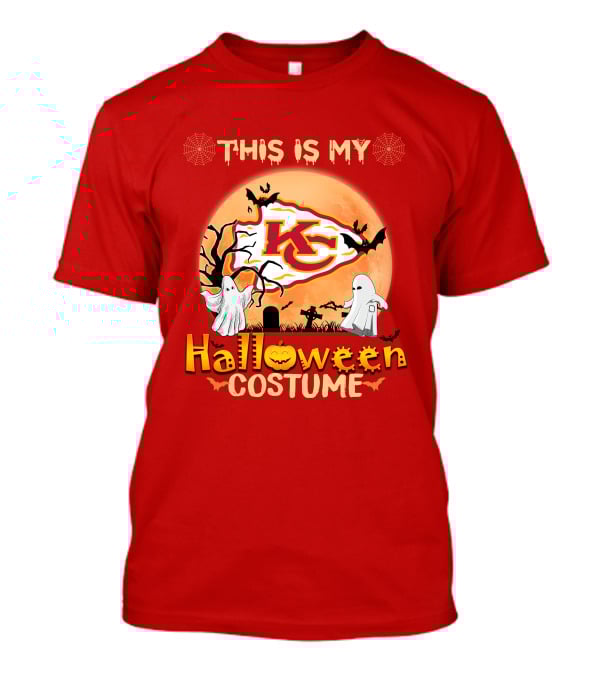 This Is My Kansas City Chiefs Halloween Costume T-Shirt