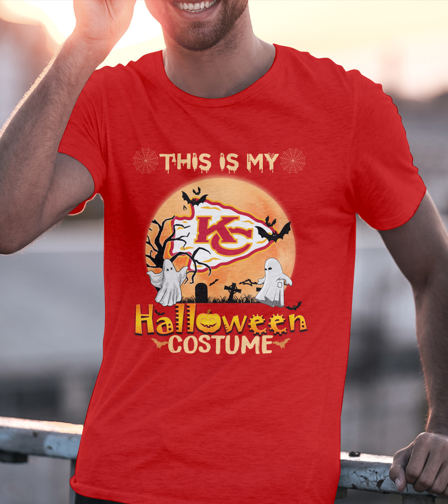 This Is My Kansas City Chiefs Halloween Costume T-Shirt