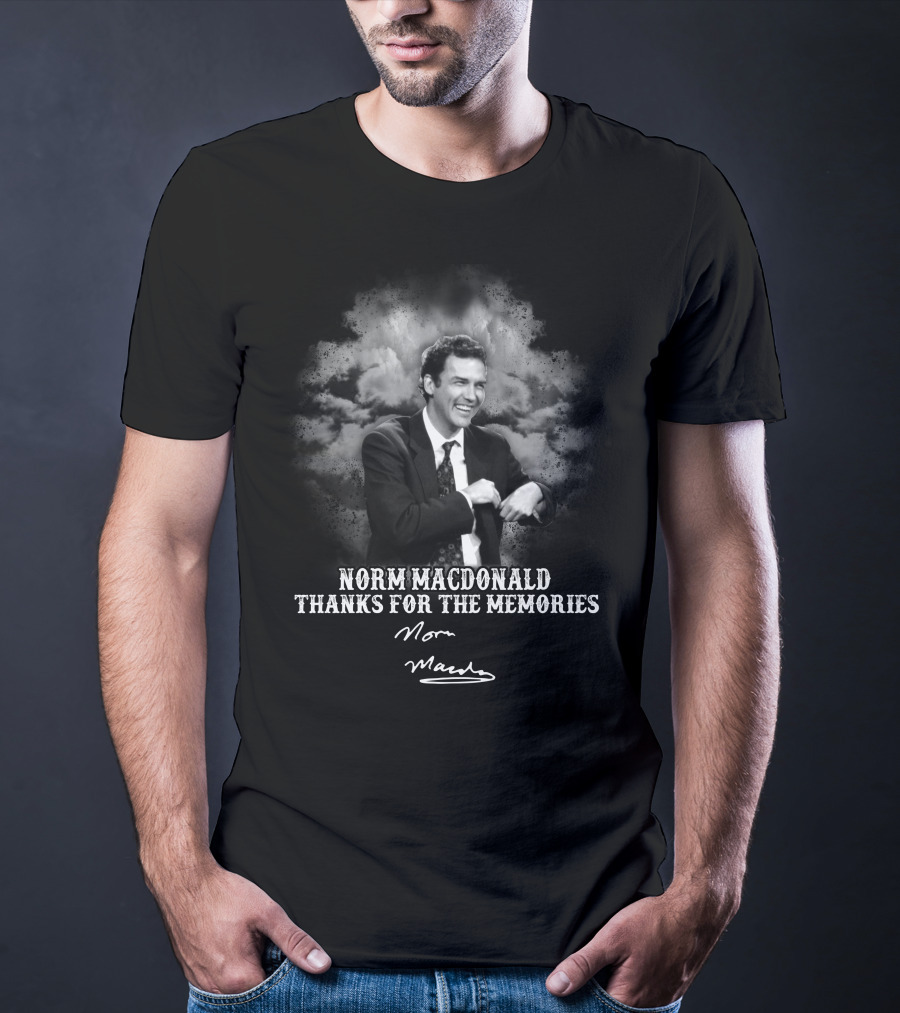 Norm Macdonald Thanks For The Memories T-Shirt