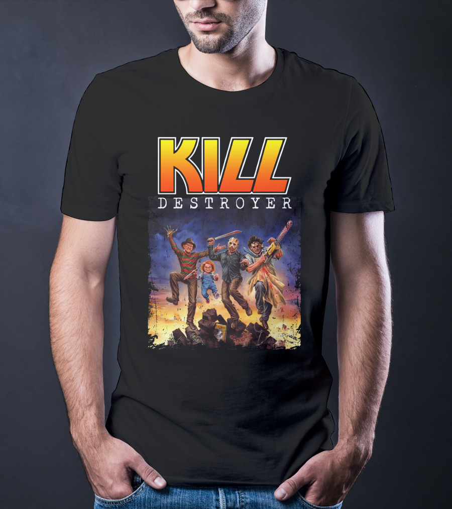 Kill Destroyer Killer Team-Up Art T-Shirt