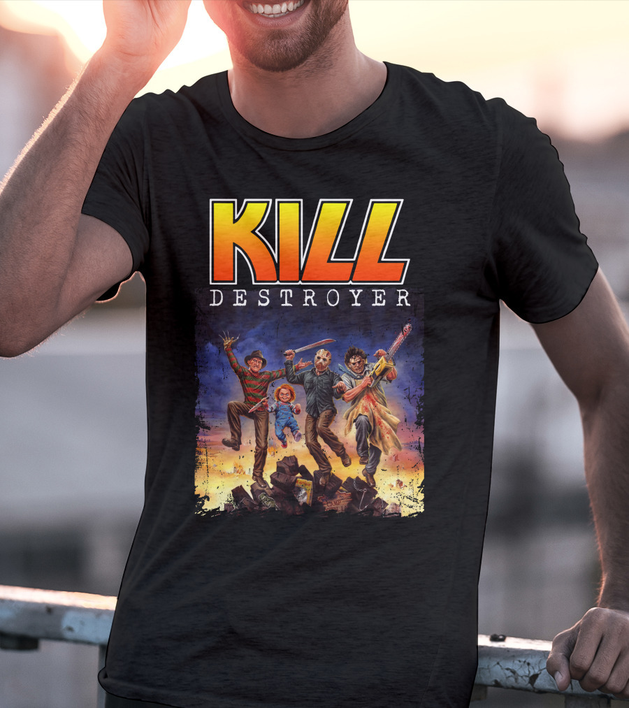 Kill Destroyer Killer Team-Up Art T-Shirt