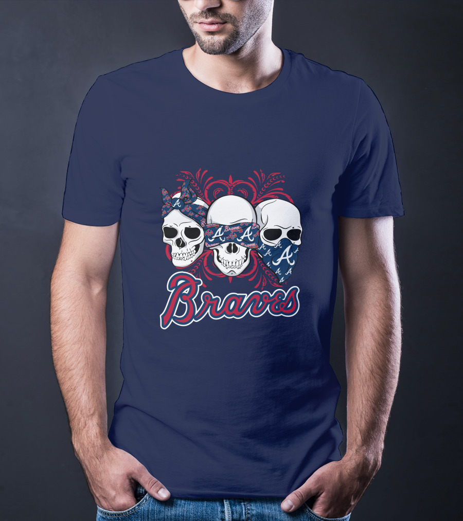 Braves Skull Bandana T-Shirt